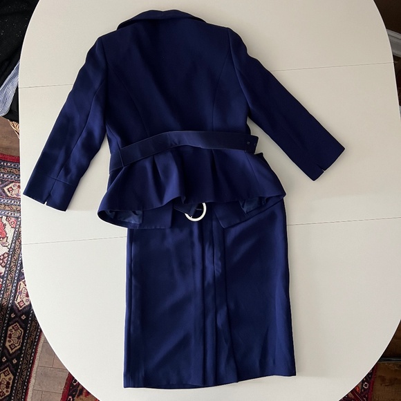 Paris Blue Women’s Business Suit - Picture 2 of 2